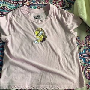looney tunes crop top